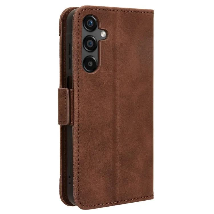 For Samsung Galaxy M55 5G / C55 5G / F55 5G Leather Case Multiple Card Slots Wallet Flip Phone Cover