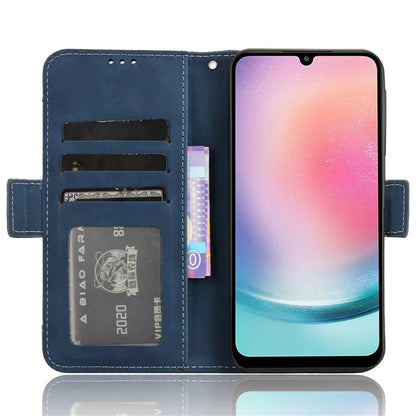 For Samsung Galaxy M55 5G / C55 5G / F55 5G Leather Case Multiple Card Slots Wallet Flip Phone Cover