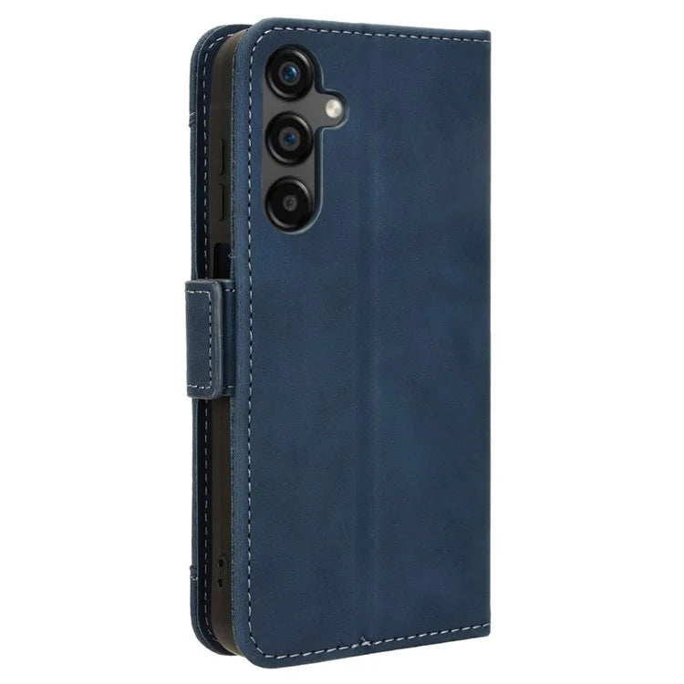 For Samsung Galaxy M55 5G / C55 5G / F55 5G Leather Case Multiple Card Slots Wallet Flip Phone Cover