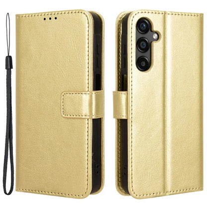 For Samsung Galaxy M55 5G / C55 5G / F55 5G Case Crazy Horse Texture Leather Phone Cover with Wallet Stand
