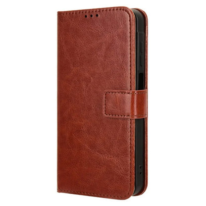 For Samsung Galaxy M55 5G / C55 5G / F55 5G Case Crazy Horse Texture Leather Phone Cover with Wallet Stand