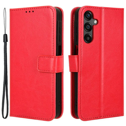 For Samsung Galaxy M55 5G / C55 5G / F55 5G Case Crazy Horse Texture Leather Phone Cover with Wallet Stand