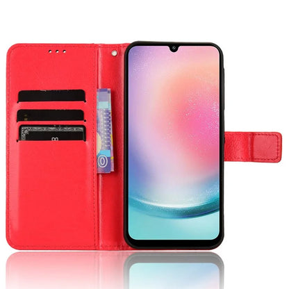 For Samsung Galaxy M55 5G / C55 5G / F55 5G Case Crazy Horse Texture Leather Phone Cover with Wallet Stand