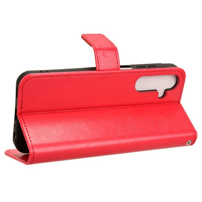 For Samsung Galaxy M55 5G / C55 5G / F55 5G Case Crazy Horse Texture Leather Phone Cover with Wallet Stand