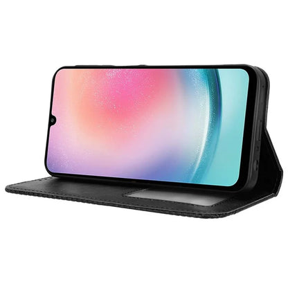 For Samsung Galaxy M55 5G / C55 5G / F55 5G Wallet Phone Case Retro Leather Flip Cover