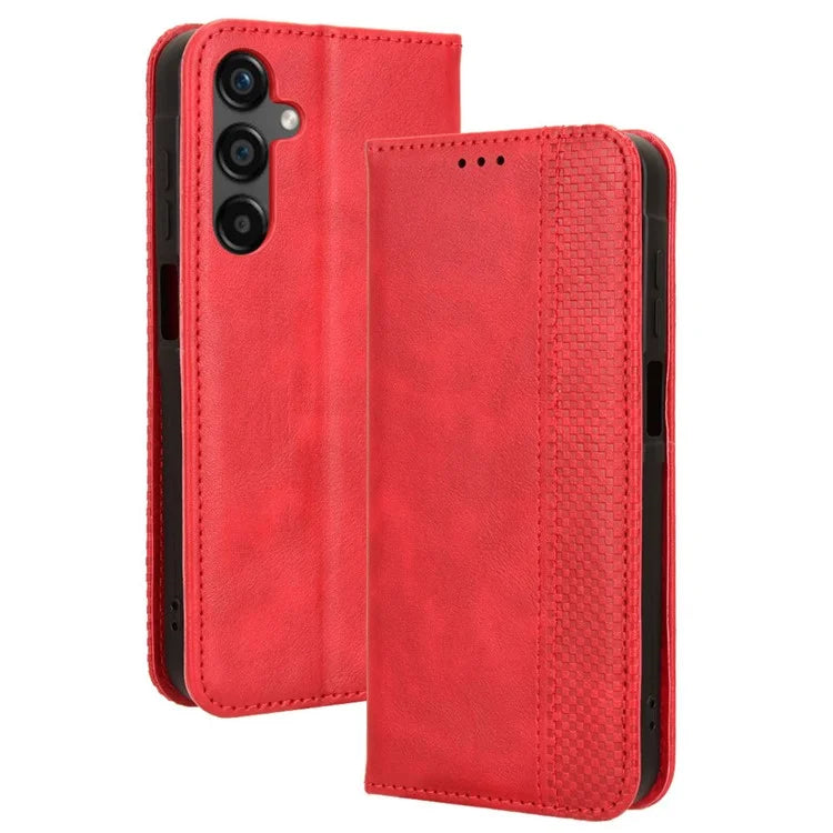 For Samsung Galaxy M55 5G / C55 5G / F55 5G Wallet Phone Case Retro Leather Flip Cover