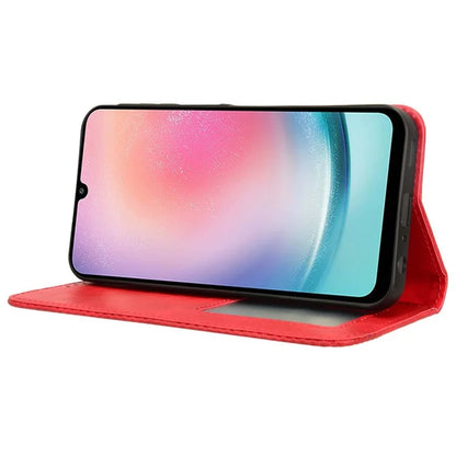 For Samsung Galaxy M55 5G / C55 5G / F55 5G Wallet Phone Case Retro Leather Flip Cover