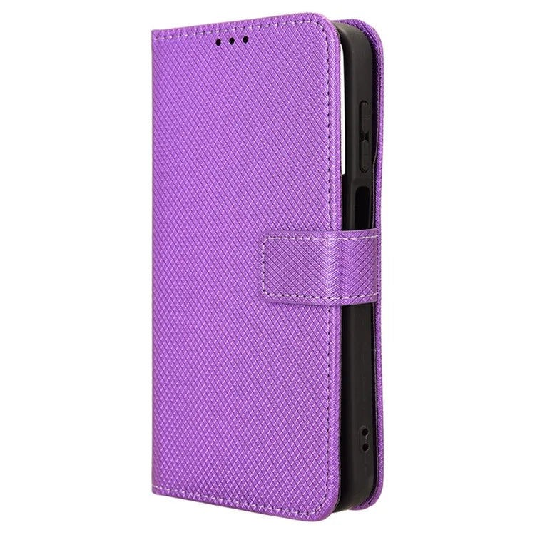 For Samsung Galaxy F15 5G / M15 5G Wallet Case Diamond Texture Leather Phone Cover