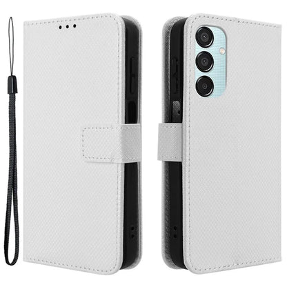 For Samsung Galaxy F15 5G / M15 5G Wallet Case Diamond Texture Leather Phone Cover