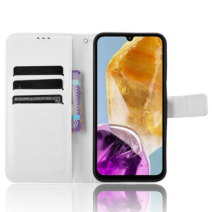 For Samsung Galaxy F15 5G / M15 5G Wallet Case Diamond Texture Leather Phone Cover