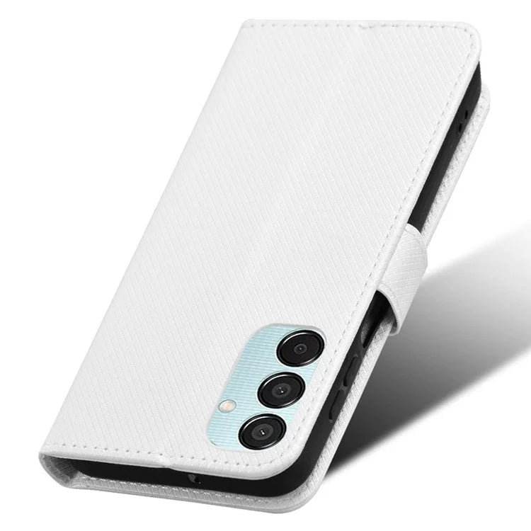 For Samsung Galaxy F15 5G / M15 5G Wallet Case Diamond Texture Leather Phone Cover