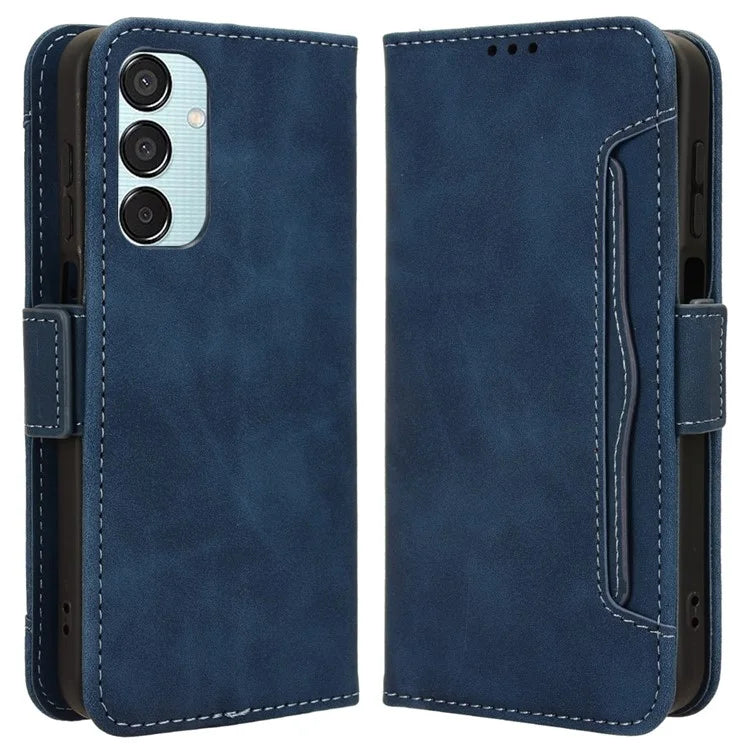 For Samsung Galaxy F15 5G / M15 5G Phone Case Multiple Card Slots Leather Phone Cover