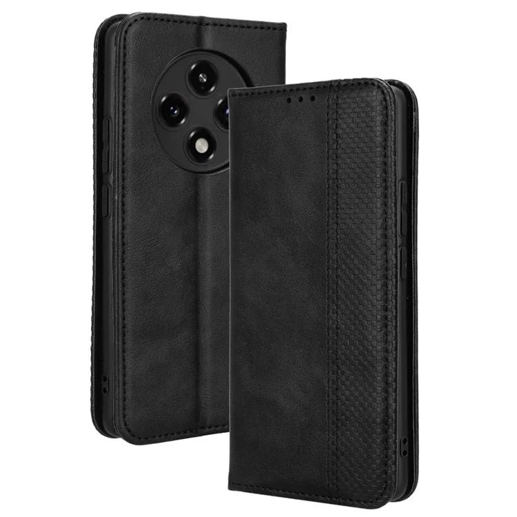 For Oppo F27 Pro 5G / Oppo F27 Pro+ 5G / A3 Pro (China) 5G Case Retro Leather Drop-Resistant Phone Wallet Cover