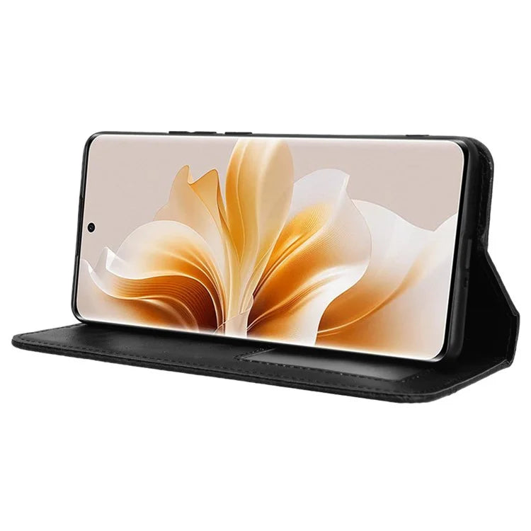 For Oppo F27 Pro 5G / Oppo F27 Pro+ 5G / A3 Pro (China) 5G Case Retro Leather Drop-Resistant Phone Wallet Cover