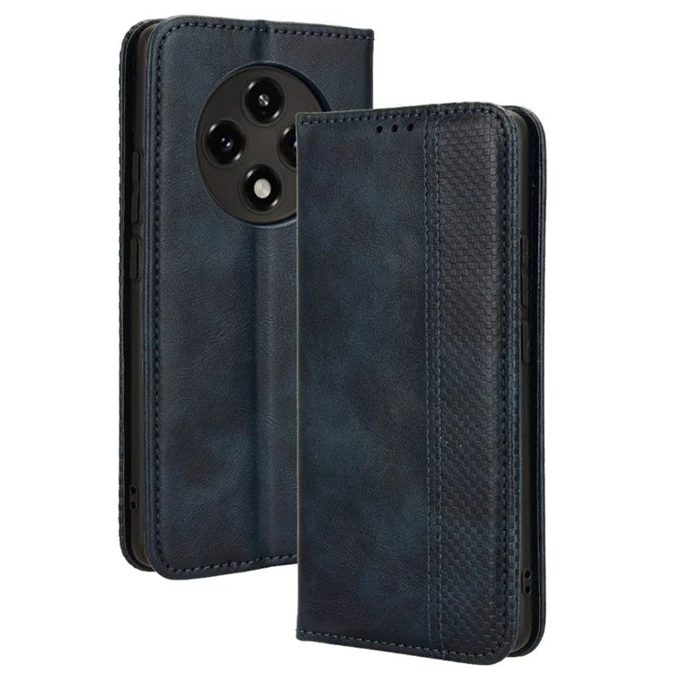For Oppo F27 Pro 5G / Oppo F27 Pro+ 5G / A3 Pro (China) 5G Case Retro Leather Drop-Resistant Phone Wallet Cover