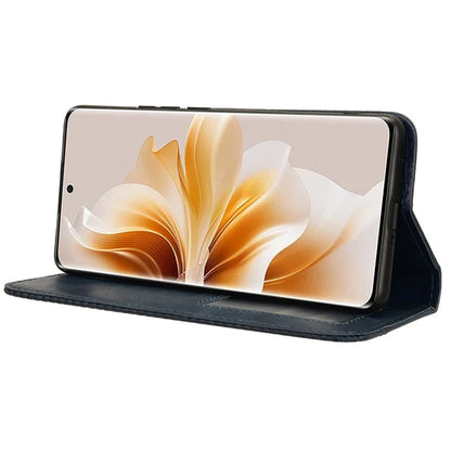 For Oppo F27 Pro 5G / Oppo F27 Pro+ 5G / A3 Pro (China) 5G Case Retro Leather Drop-Resistant Phone Wallet Cover