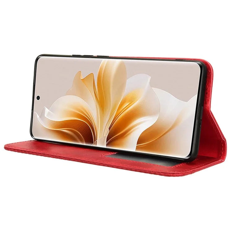 For Oppo F27 Pro 5G / Oppo F27 Pro+ 5G / A3 Pro (China) 5G Case Retro Leather Drop-Resistant Phone Wallet Cover
