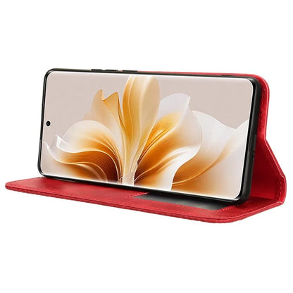 For Oppo F27 Pro 5G / Oppo F27 Pro+ 5G / A3 Pro (China) 5G Case Retro Leather Drop-Resistant Phone Wallet Cover