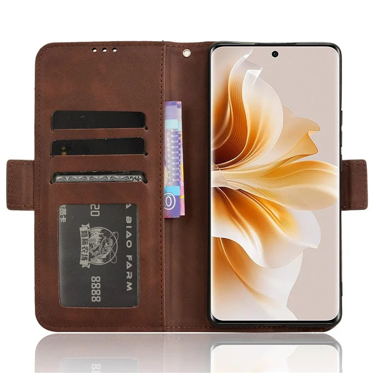 For Oppo F27 Pro 5G / Oppo F27 Pro+ 5G / A3 Pro (China) 5G Case Multiple Card Slots Shockproof Leather Folio Phone Cover