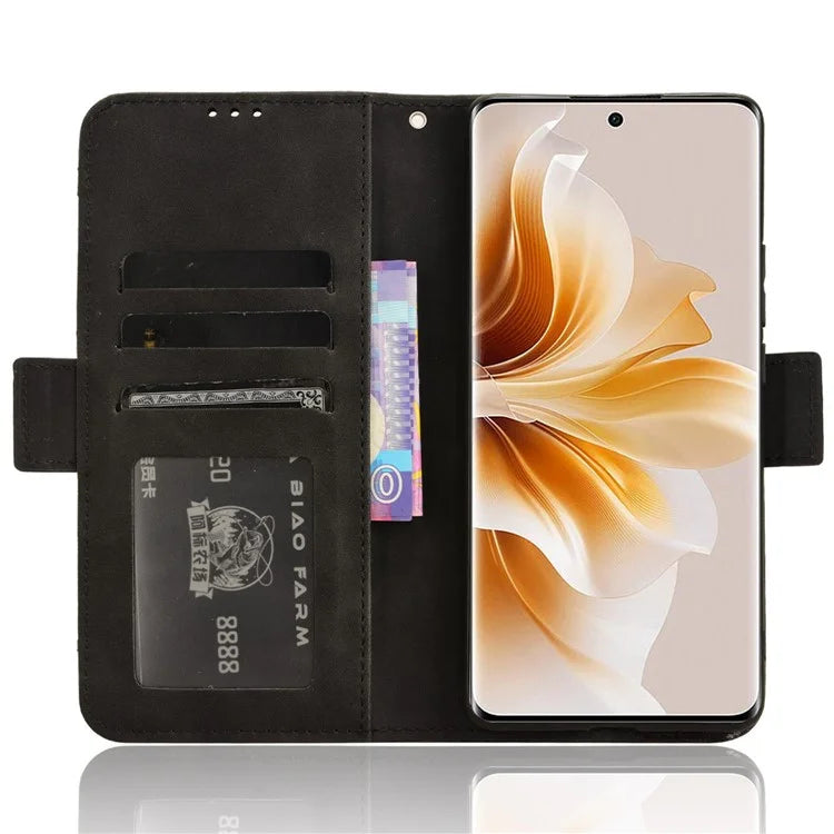 For Oppo F27 Pro 5G / Oppo F27 Pro+ 5G / A3 Pro (China) 5G Case Multiple Card Slots Shockproof Leather Folio Phone Cover