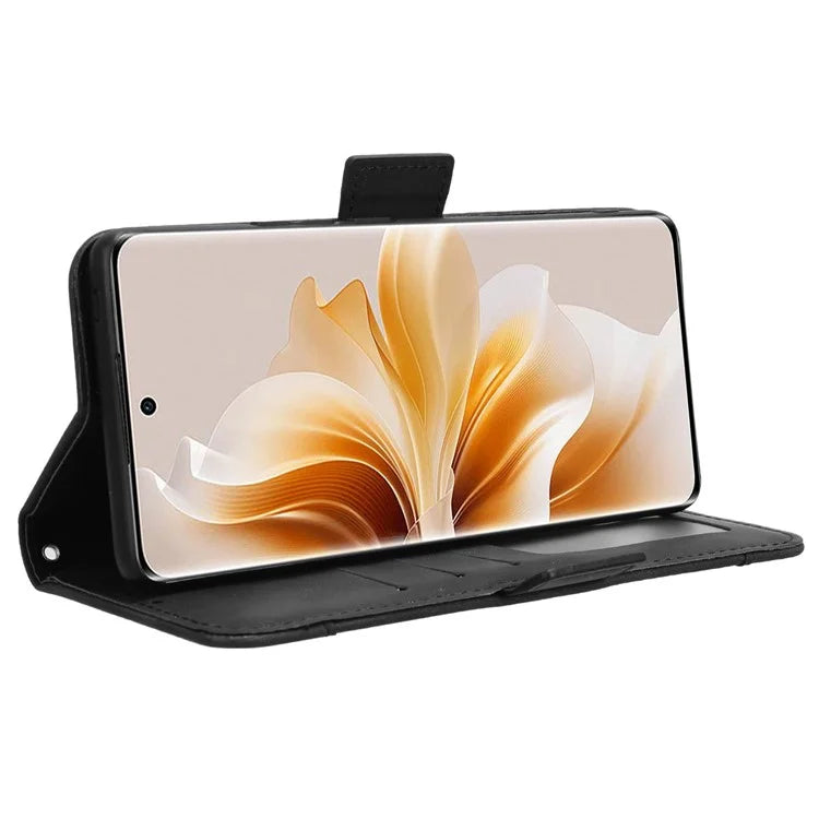 For Oppo F27 Pro 5G / Oppo F27 Pro+ 5G / A3 Pro (China) 5G Case Multiple Card Slots Shockproof Leather Folio Phone Cover