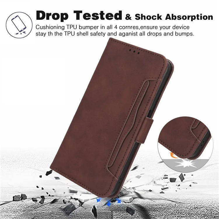 For Oppo F27 Pro 5G / Oppo F27 Pro+ 5G / A3 Pro (China) 5G Case Multiple Card Slots Shockproof Leather Folio Phone Cover