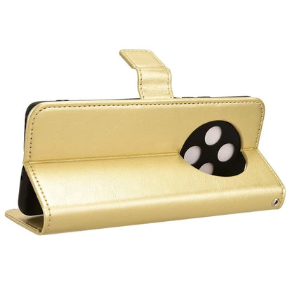 For Oppo F27 Pro 5G / Oppo F27 Pro+ 5G / A3 Pro (China) 5G Wallet Case Card Slots Leather Phone Cover Crazy Horse Texture