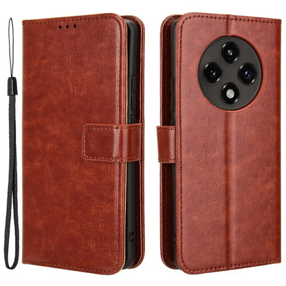 For Oppo F27 Pro 5G / Oppo F27 Pro+ 5G / A3 Pro (China) 5G Wallet Case Card Slots Leather Phone Cover Crazy Horse Texture