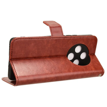 For Oppo F27 Pro 5G / Oppo F27 Pro+ 5G / A3 Pro (China) 5G Wallet Case Card Slots Leather Phone Cover Crazy Horse Texture