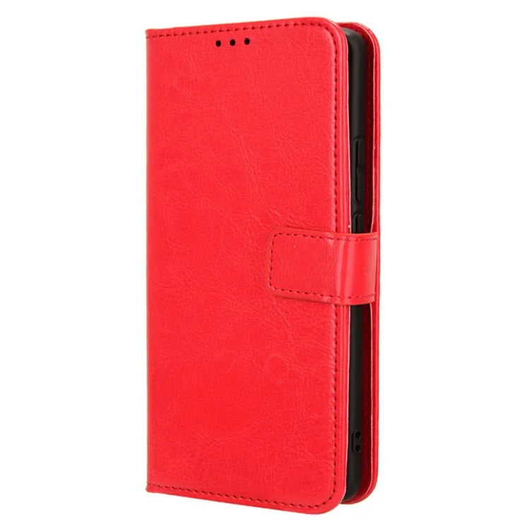 For Oppo F27 Pro 5G / Oppo F27 Pro+ 5G / A3 Pro (China) 5G Wallet Case Card Slots Leather Phone Cover Crazy Horse Texture
