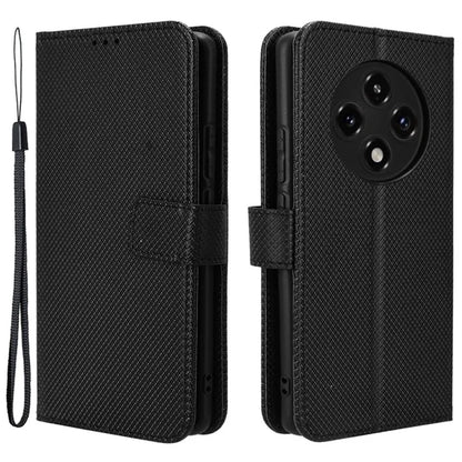 For Oppo F27 Pro 5G / Oppo F27 Pro+ 5G / A3 Pro (China) 5G Case Diamond Texture PU Leather Wallet Phone Cover TPU Inner Shell