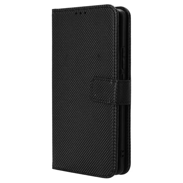 For Oppo F27 Pro 5G / Oppo F27 Pro+ 5G / A3 Pro (China) 5G Case Diamond Texture PU Leather Wallet Phone Cover TPU Inner Shell