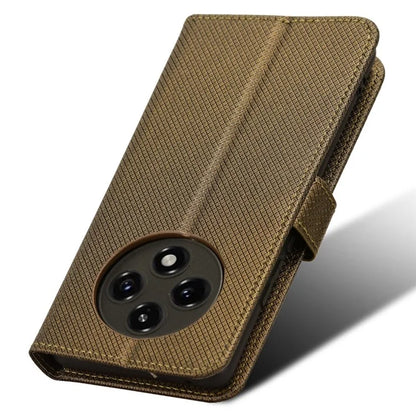 For Oppo F27 Pro 5G / Oppo F27 Pro+ 5G / A3 Pro (China) 5G Case Diamond Texture PU Leather Wallet Phone Cover TPU Inner Shell