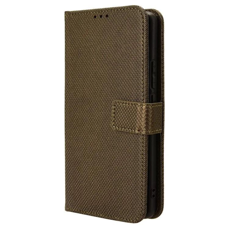 For Oppo F27 Pro 5G / Oppo F27 Pro+ 5G / A3 Pro (China) 5G Case Diamond Texture PU Leather Wallet Phone Cover TPU Inner Shell