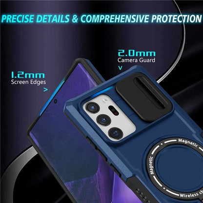For Samsung Galaxy Note20 Ultra / Note20 Ultra 5G Case Anti-drop PC+TPU Phone Shell Compatible with MagSafe