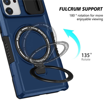 For Samsung Galaxy Note20 Ultra / Note20 Ultra 5G Case Anti-drop PC+TPU Phone Shell Compatible with MagSafe