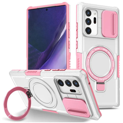 For Samsung Galaxy Note20 Ultra / Note20 Ultra 5G Case Anti-drop PC+TPU Phone Shell Compatible with MagSafe