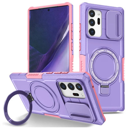 For Samsung Galaxy Note20 Ultra / Note20 Ultra 5G Case Anti-drop PC+TPU Phone Shell Compatible with MagSafe