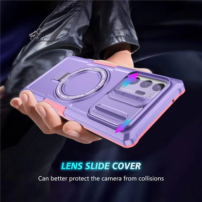 For Samsung Galaxy Note20 Ultra / Note20 Ultra 5G Case Anti-drop PC+TPU Phone Shell Compatible with MagSafe