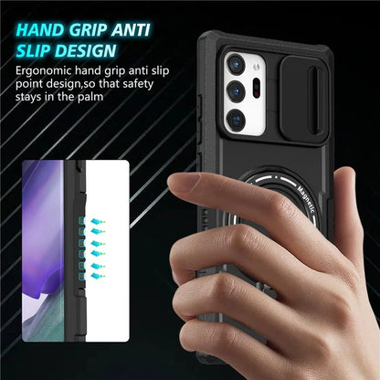 For Samsung Galaxy Note20 Ultra / Note20 Ultra 5G Case Anti-drop PC+TPU Phone Shell Compatible with MagSafe