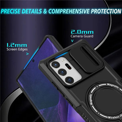 For Samsung Galaxy Note20 Ultra / Note20 Ultra 5G Case Anti-drop PC+TPU Phone Shell Compatible with MagSafe