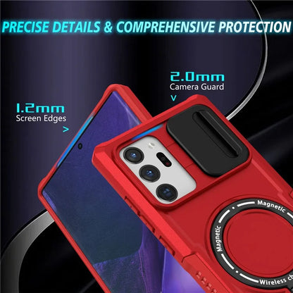 For Samsung Galaxy Note20 Ultra / Note20 Ultra 5G Case Anti-drop PC+TPU Phone Shell Compatible with MagSafe