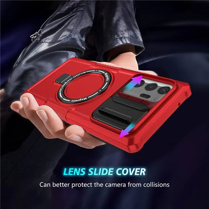 For Samsung Galaxy Note20 Ultra / Note20 Ultra 5G Case Anti-drop PC+TPU Phone Shell Compatible with MagSafe
