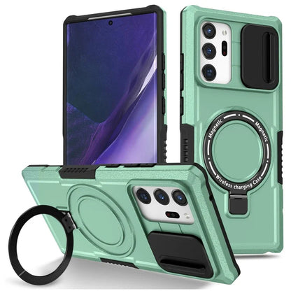 For Samsung Galaxy Note20 Ultra / Note20 Ultra 5G Case Anti-drop PC+TPU Phone Shell Compatible with MagSafe