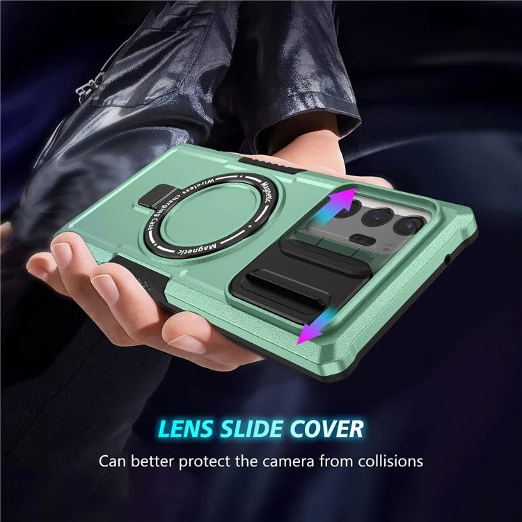 For Samsung Galaxy Note20 Ultra / Note20 Ultra 5G Case Anti-drop PC+TPU Phone Shell Compatible with MagSafe