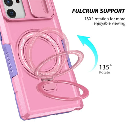 For Samsung Galaxy Note20 Ultra / Note20 Ultra 5G Case Anti-drop PC+TPU Phone Shell Compatible with MagSafe