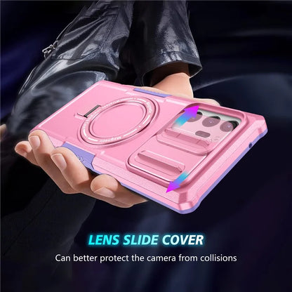 For Samsung Galaxy Note20 Ultra / Note20 Ultra 5G Case Anti-drop PC+TPU Phone Shell Compatible with MagSafe
