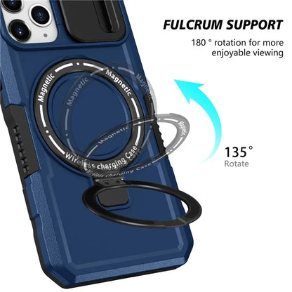 For iPhone 11 Pro Case Compatible with MagSafe PC+TPU Camera Protection Phone Cover