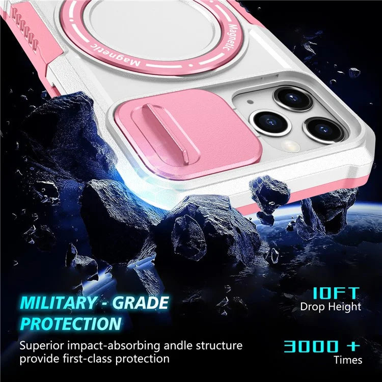 For iPhone 11 Pro Case Compatible with MagSafe PC+TPU Camera Protection Phone Cover