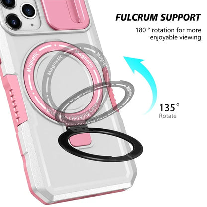 For iPhone 11 Pro Case Compatible with MagSafe PC+TPU Camera Protection Phone Cover